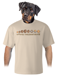 unisex tričko oversized