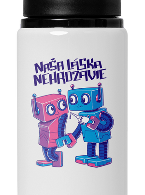 Roboti flaša na vodu White