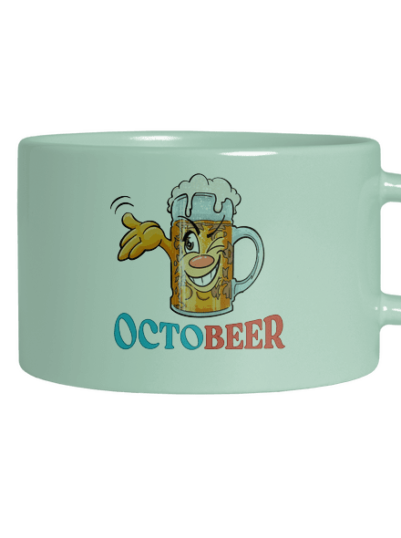Octobeer hrnček makronka Mint Macaron
