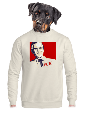 unisex mikina bez kapucne