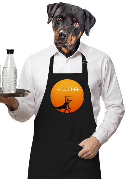 Kuna zástera Black