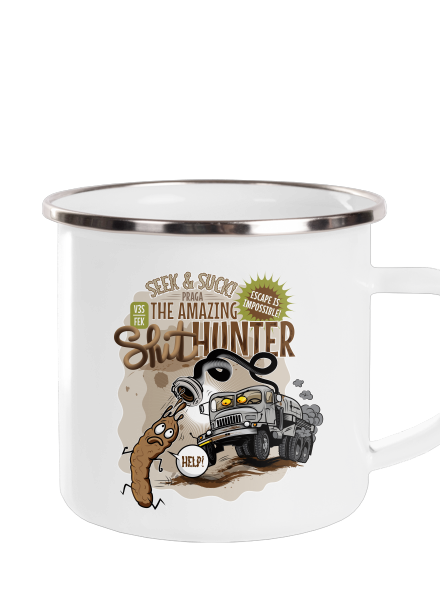 Shithunter plecháčik White
