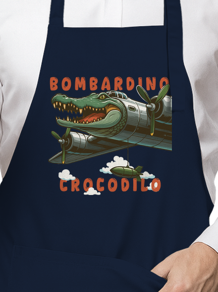 Bombardino Crocodilo – Italian Brainrot zástera Navy