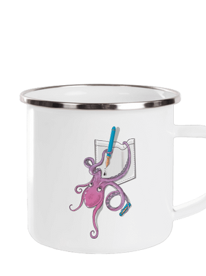 Jednoducho miluje atrament plecháčik White