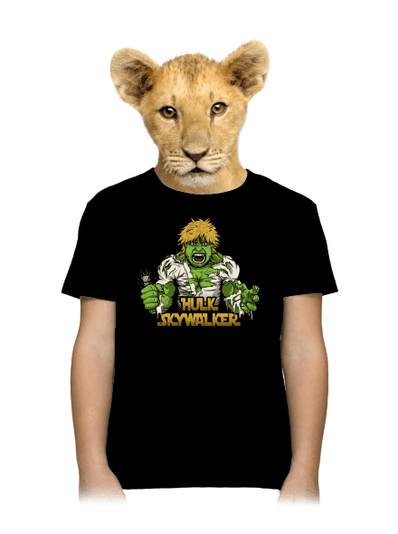 Hulk Skywalker detské tričko Black