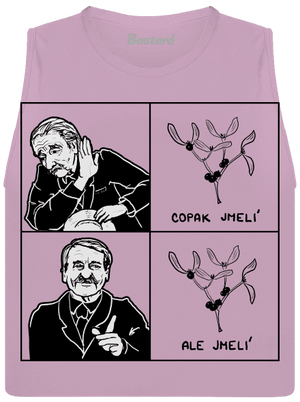 Cimrman: Copak jmelí dámske tielko voľné Lilac