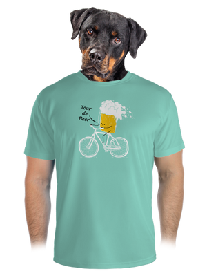 Tour de beer pánske športové tričko Mint Mal