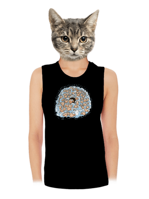 dámske tielko voľné