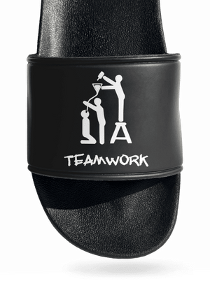 TeamWork šľapky Black