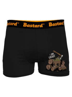 I Am Groot boxerky Black