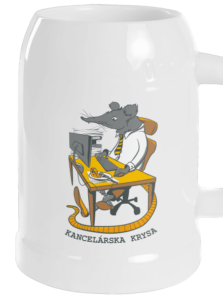Kancelárska krysa polliter White