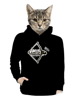 dámska mikina klokanka