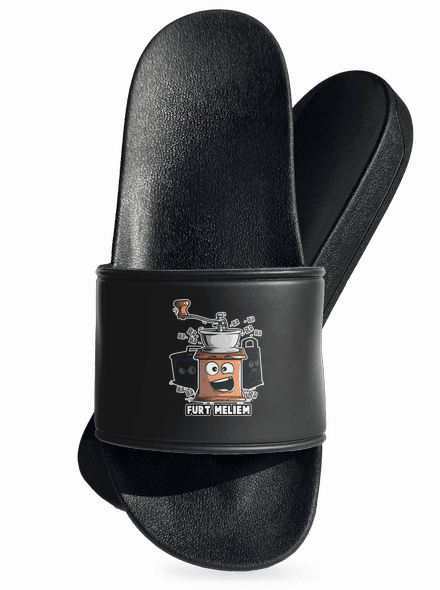 Mlynček šľapky Black