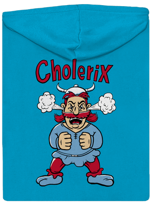 Cholerix dámska mikina na zips Blue Atol