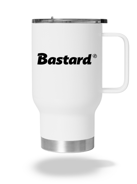 Bastard v logu termohrnček White