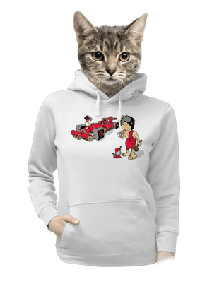 dámska mikina klokanka