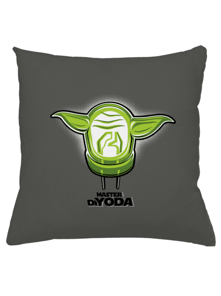 Mistr DiYoda vankúš Gray Pol