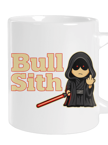 Bull sith veľký hrnček White