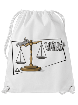 Mačací horoskop: Váhy vak White