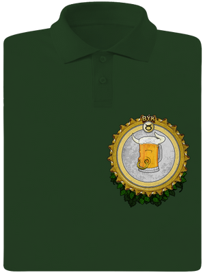 Pivný horoskop: Býk pánska polokošeľa Bottle Green Mal