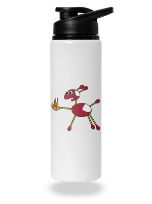 Gaštany flaša na vodu White