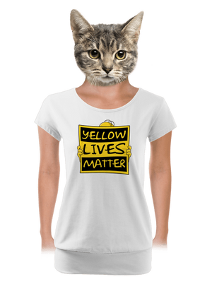 dámske tričko s lemom