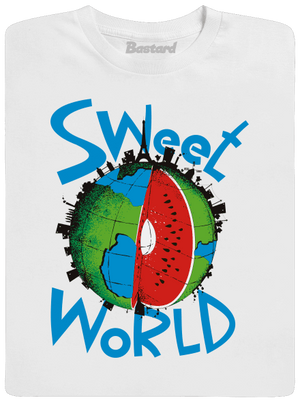 Sweet World pánske dlhý rukáv White