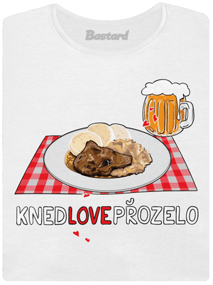 Knedlo vepřo zelo dámske tričko White