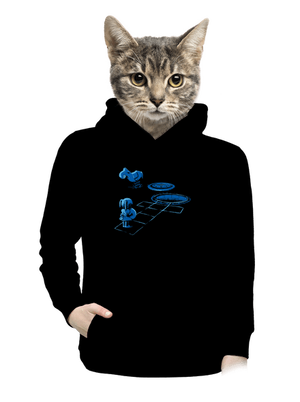 dámska mikina klokanka