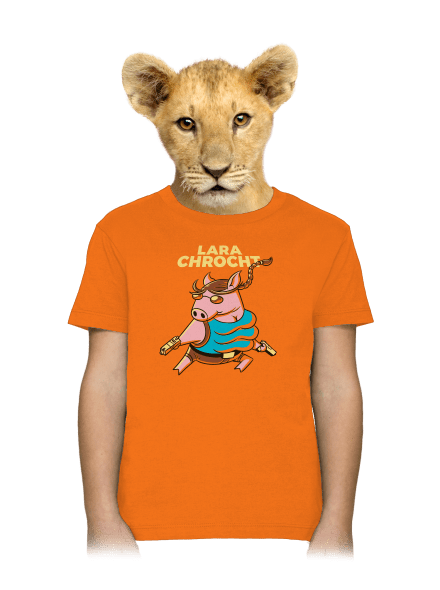 Lara Chrocht detské tričko Orange
