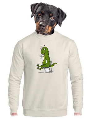 unisex mikina bez kapucne