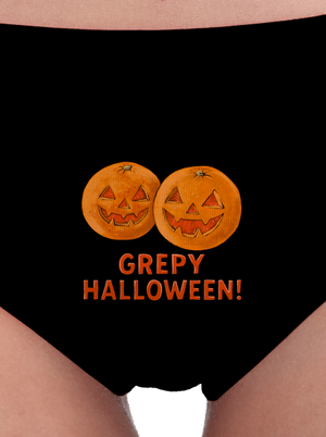 Grepy Halloween dámske nohavičky Black