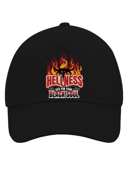 Hellness šiltovka baseballka Black