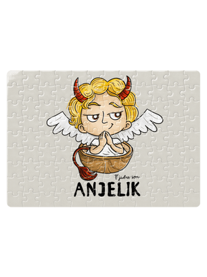 Anjelik puzzle White