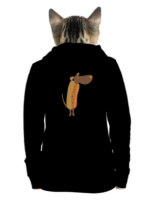 dámska mikina na zips