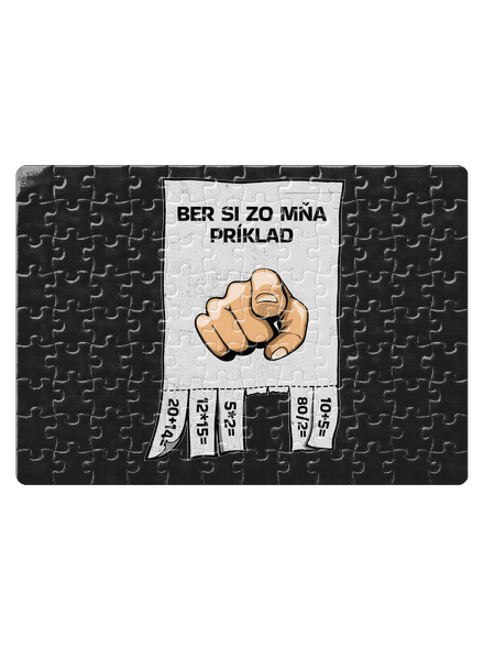 Ber si zo mňa príklad puzzle White