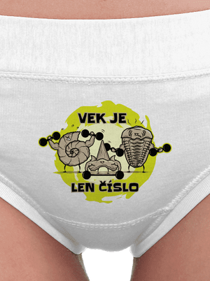 Vek je len číslo dámske nohavičky White