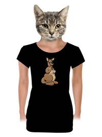 dámske tričko s lemom