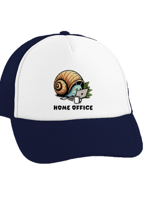 Slimákov home office šiltovka truckerka French Navy cap