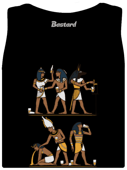 Egyptská párty dámske tielko klasické Black