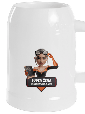 Super mama polliter White