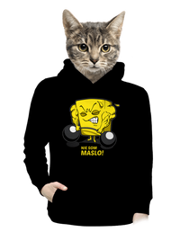 dámska mikina klokanka