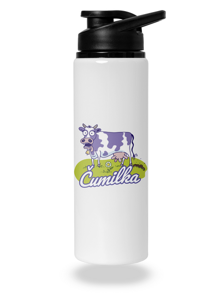 Čumilka flaša na vodu White