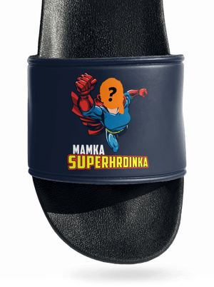 Mamka superhrdinka šľapky Navy