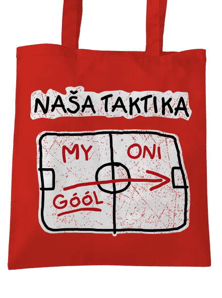 Naša taktika taška Bright Red