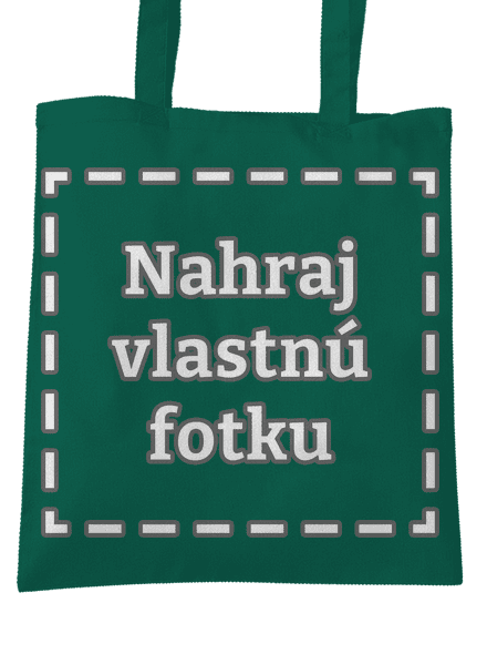 Vlastná potlač taška Bottle Green WM