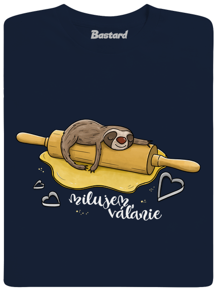 Milujem váľanie pánske tričko Navy