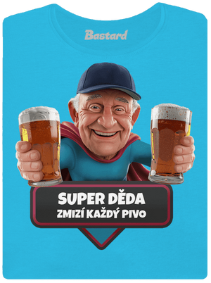 Super dedo dámske tričko Blue Atol