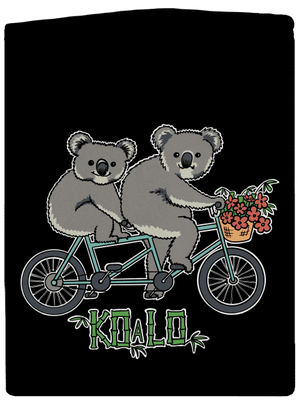 Koalo dámska mikina na zips Black