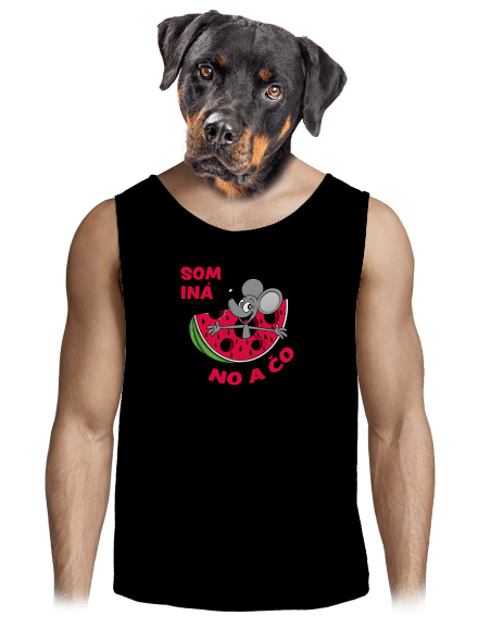 Som iná pánske tielko Black